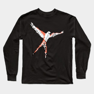 Wingspan Pixel Design - Board Game Inspired Graphic - Tabletop Gaming Long Sleeve T-Shirt